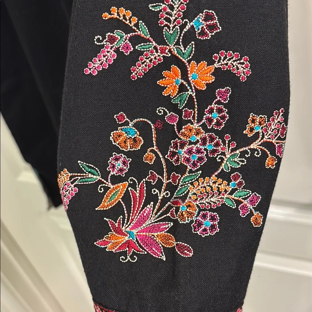 Pakistani Embroidered Jacket - Picture 4 of 7